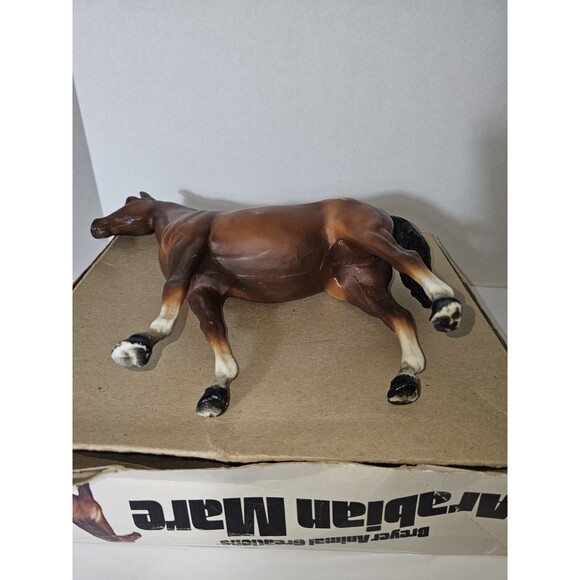 Vintage Breyer Family Arabian Mare Sheba #14 Model Horse Matte With Original Box - Picture 8 of 11